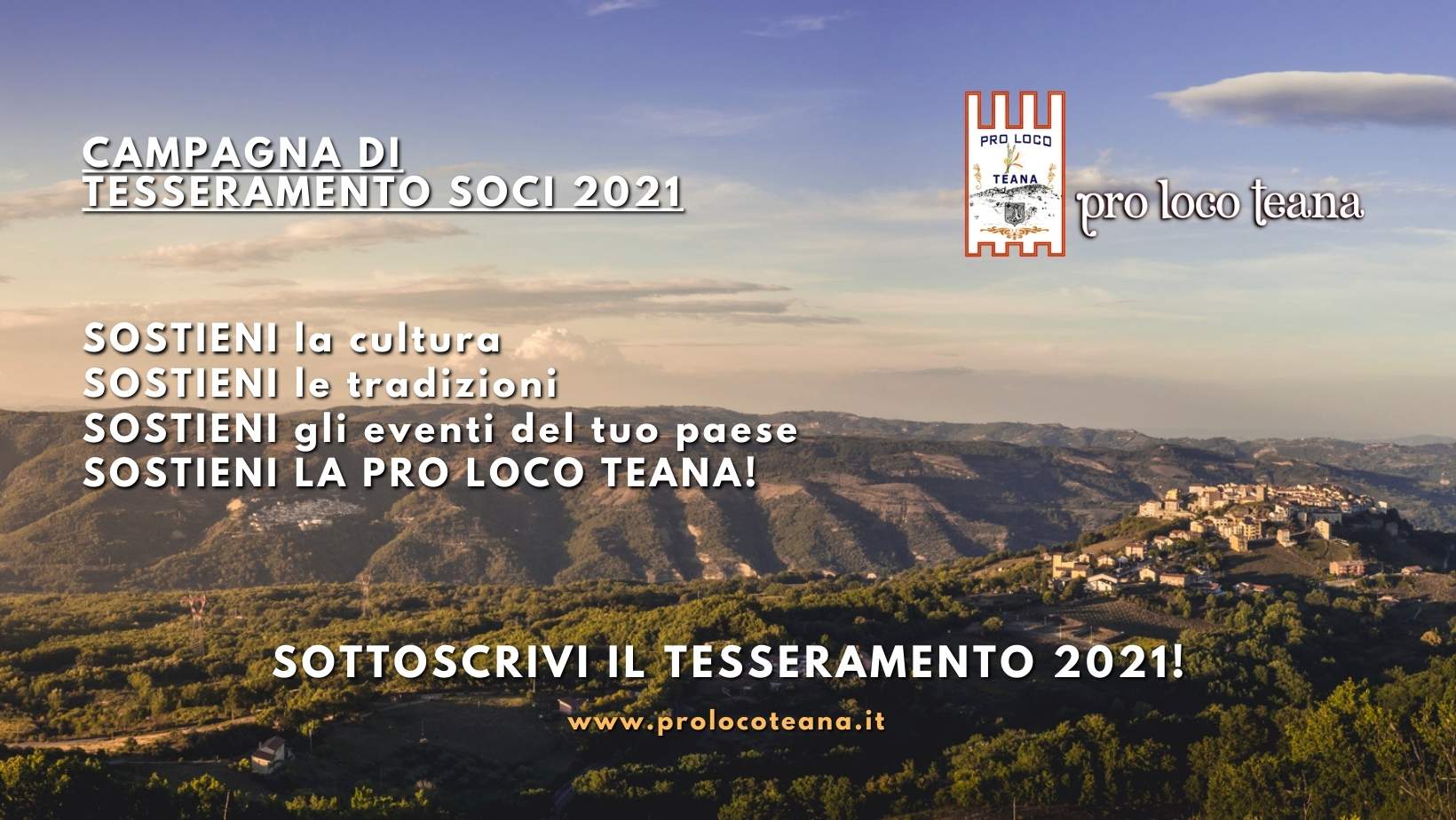 CAMPAGNA TESSERAMENTI 2021